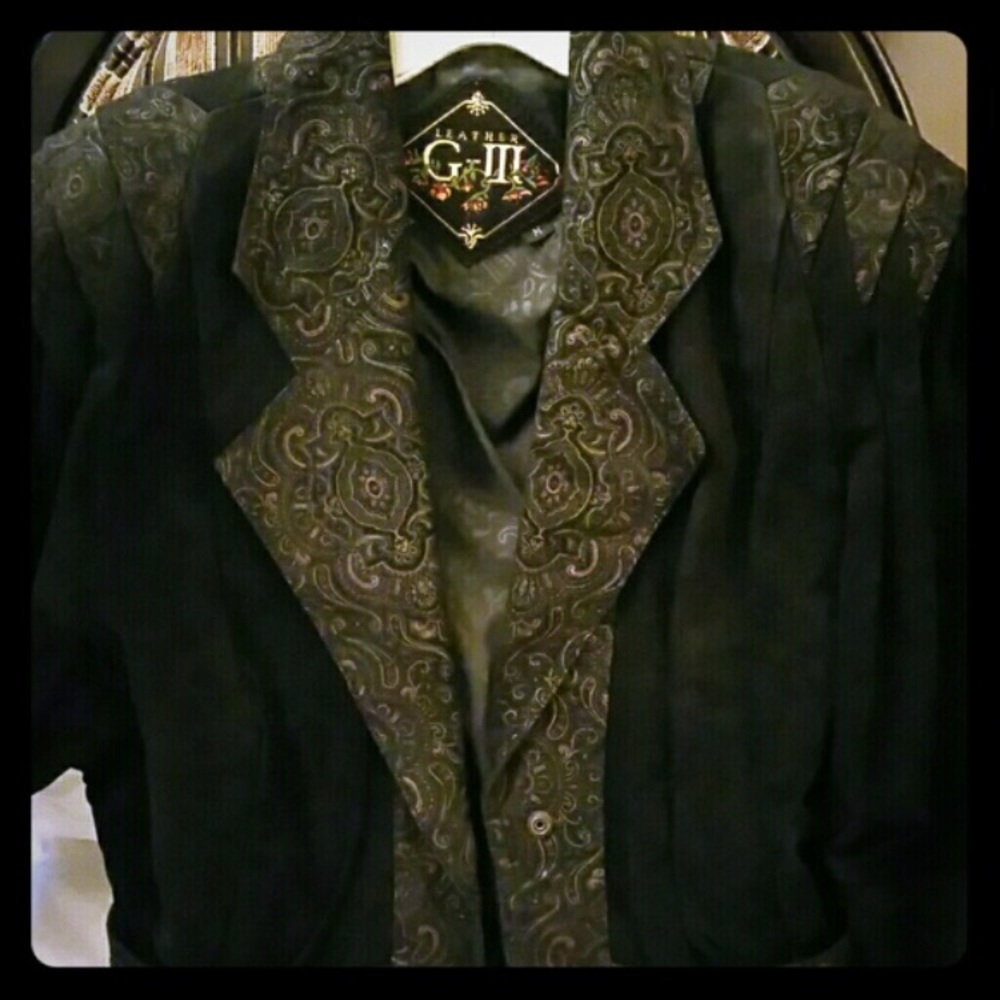 Vintage Leather & Suede Jacket